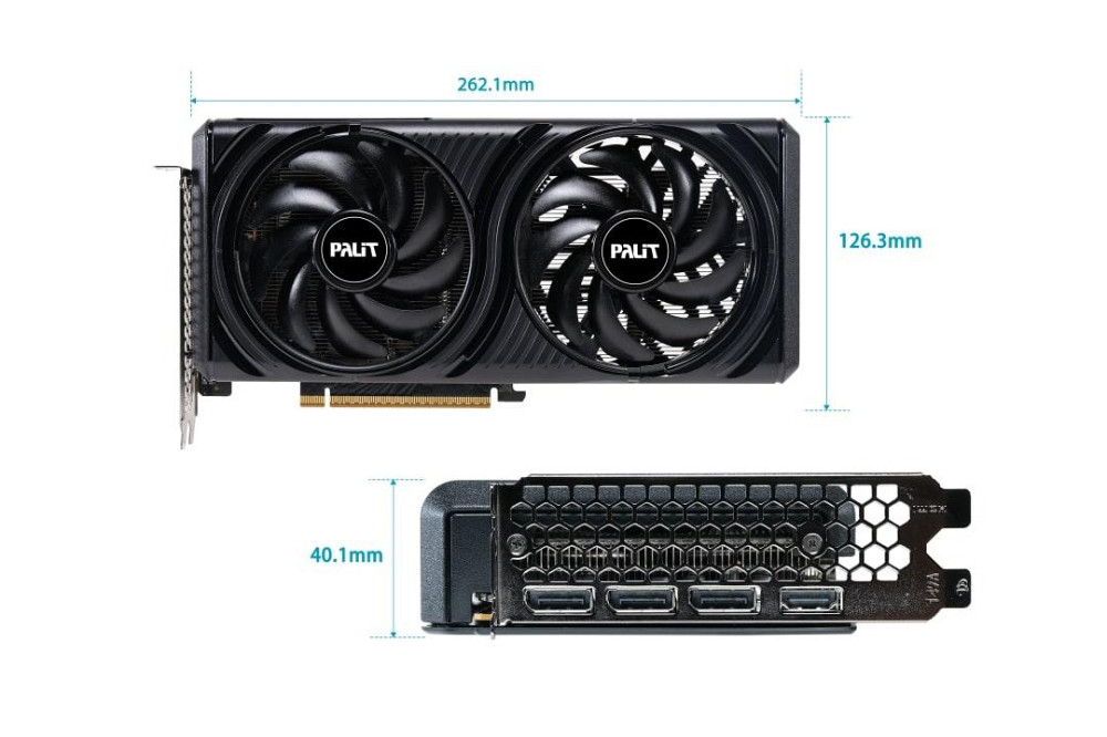 Відеокарта GF RTX 5060 8 GB GDDR7 Infinity 2 OC Palit (NE75060V19P1-GB2063L) ( 15629 ) Харків - фото 18