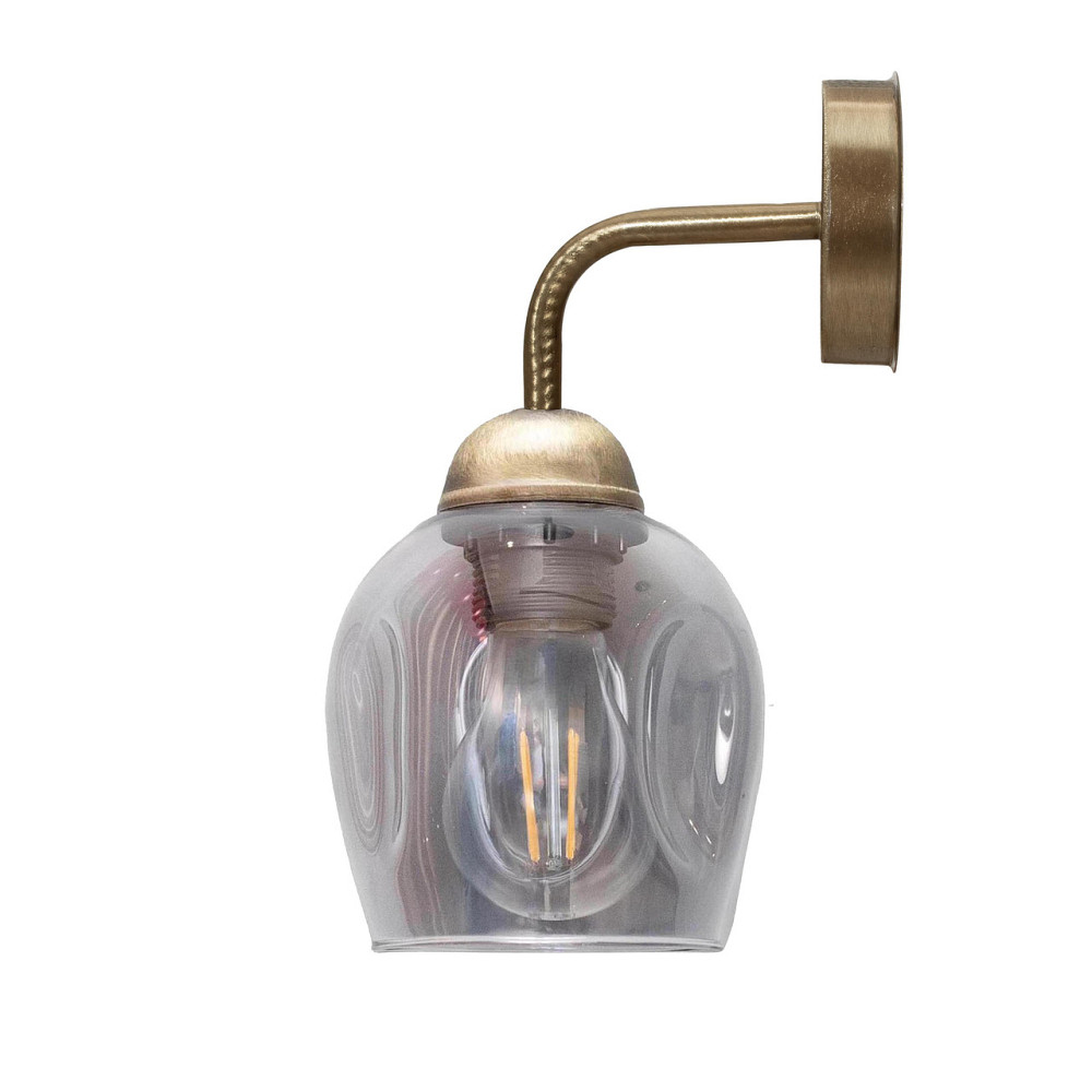 Светильник настенный MSK Electric Enigma бра под лампу E27 PL 20240 BN бронза Одесса - изображение 4