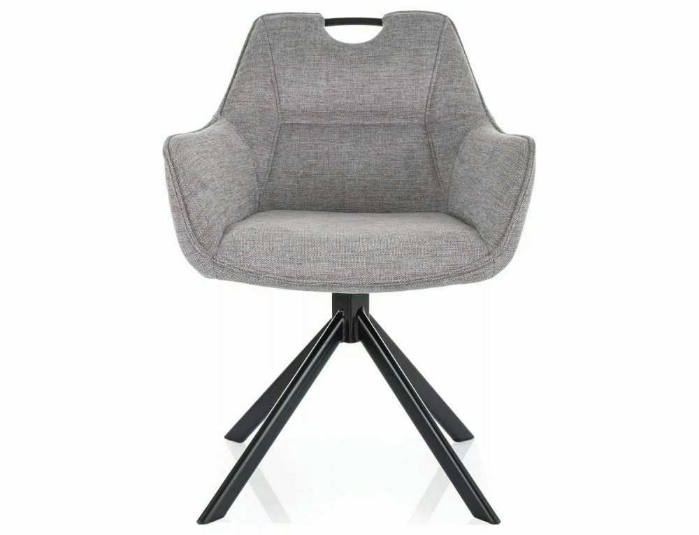 Стілець REMO BREGO чорний каркас/сірий 07 Киев - изображение 1