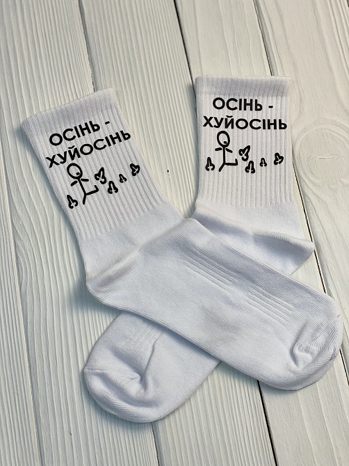 Шкарпетки "Осінь-хуйосінь" Чернівці - фото 2