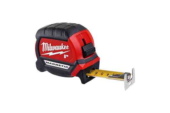 Рулетка магнітна Milwaukee GEN III 8м / ширина 27мм 4932464600 Коломия