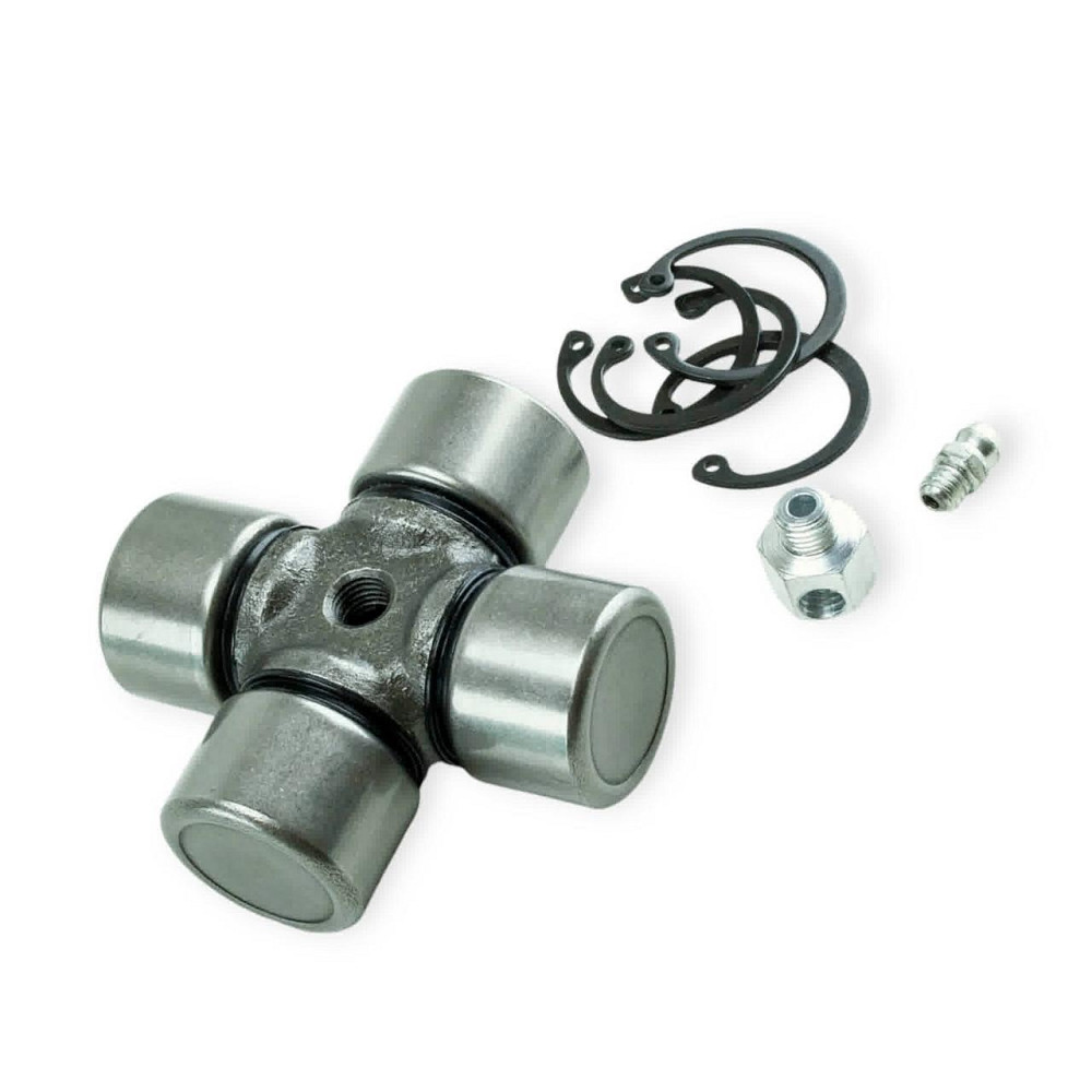 Крестовина вала 2121, 21213 с масленкой со стопорными кольцами AT карданного Мукачево - изображение 1