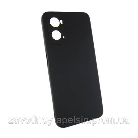 Oppo A76 A96 Чехол силиконовый Защита камеры (черный) Одесса - изображение 1