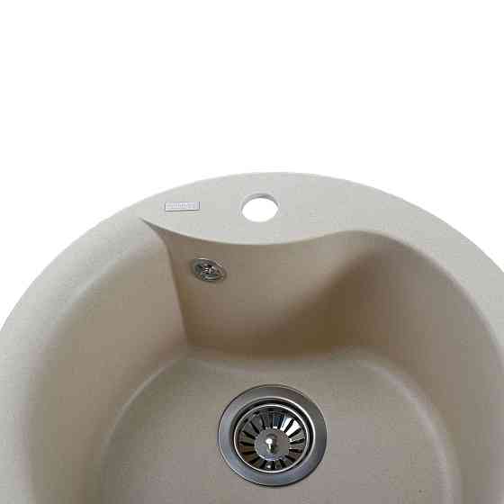 Гранітна мийка Globus Lux ORTA слонова кiстка 485 Киев