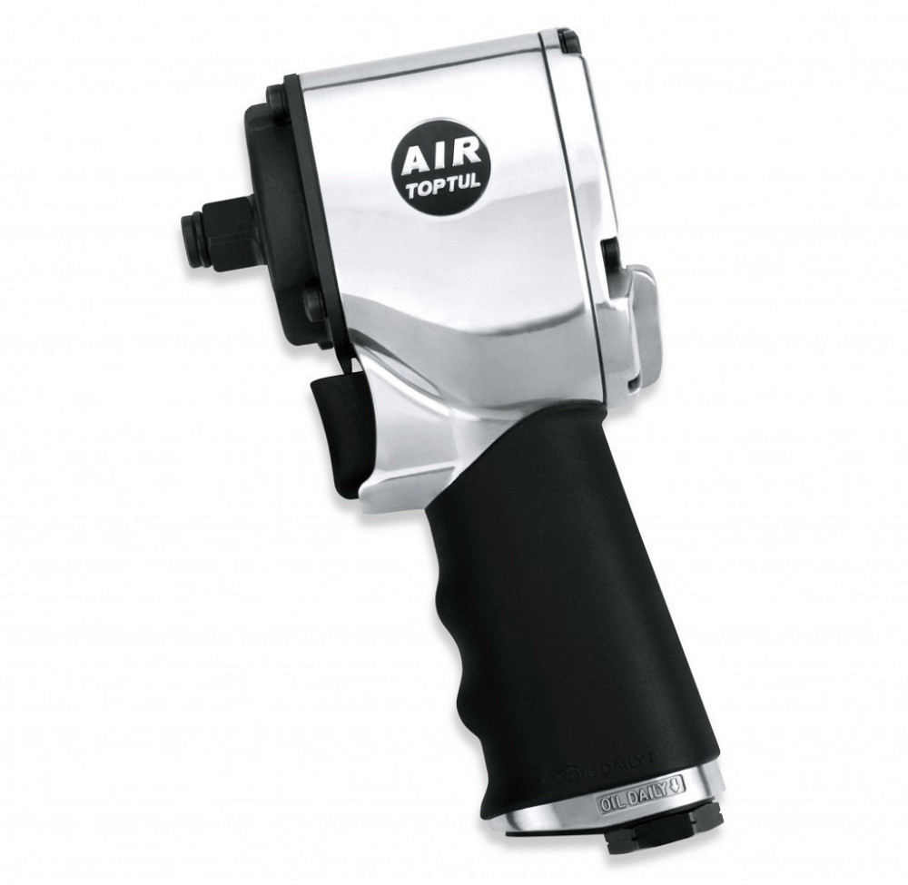 Гайковерт для шиномонтажу пневматичний TOPTUL 1/2" 678 Nm 9500об/хв супер-короткий KAAQ1650 Одеса - фото 1