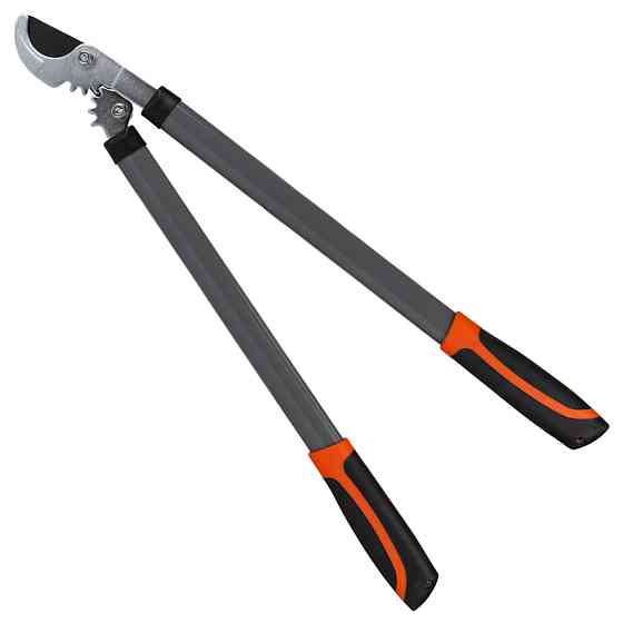 Сучкорез плоский шестеренчатый стальные рукоятки 610мм FLORA (5022504) Ровно