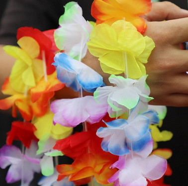 Набір намисто браслет і вінок гавайських. Київ - фото 4