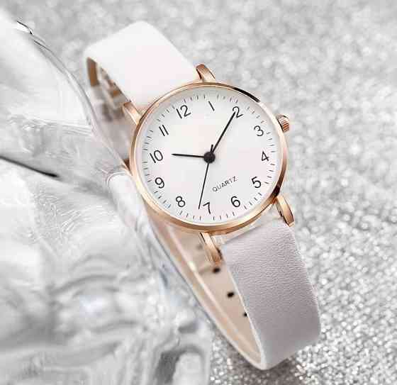 Подарочный набор для женщин Бабочка наручные часы браслет ожерелье кольцо серьги без подарочной коробки белый Киев