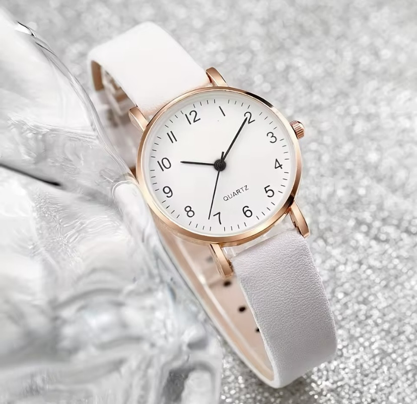 Подарочный набор для женщин Бабочка наручные часы браслет ожерелье кольцо серьги без подарочной коробки белый Киев - изображение 5