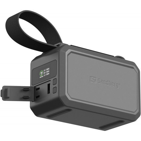 УМБ Sandberg Survivor 40000mAh, 100W, 2xUSB-С, USB-A, LED ліхтар, UPS mode, чорний Київ - фото 1