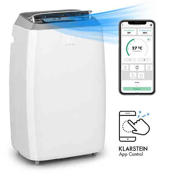 Мобильный кондиционер Iceblock Prosmart 9 9 000 BTU/ 2,6 кВт расход воздуха 300 м³/ч макс App Control белый 9 Ровно