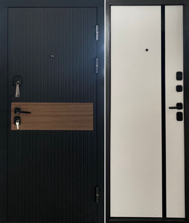 Входные двери ТАРИМУС Неаполь Графит Soft 960 Киев