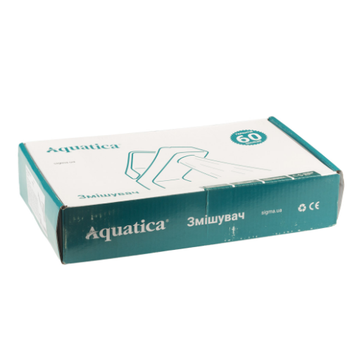 Змішувач HF d35мм для кухні гусак прямий 210мм на шпильці Aquatica Житомир - изображение 8