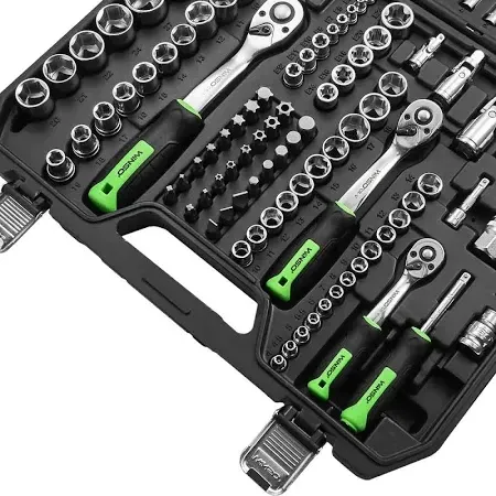 Професійний набір інструментів WINSO Pro 1/2", 1/4", 3/8", 72 зубці, CR-V, 150 од. Ковель - фото 3