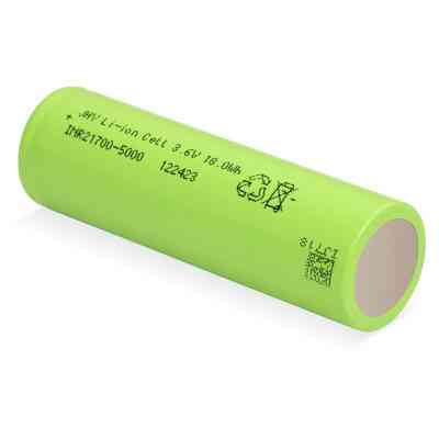 Аккумулятор JHY Li-Ion 21700 5000mAh 3.6V 30A (INR21700-50SE/INR21700-5000) Винница