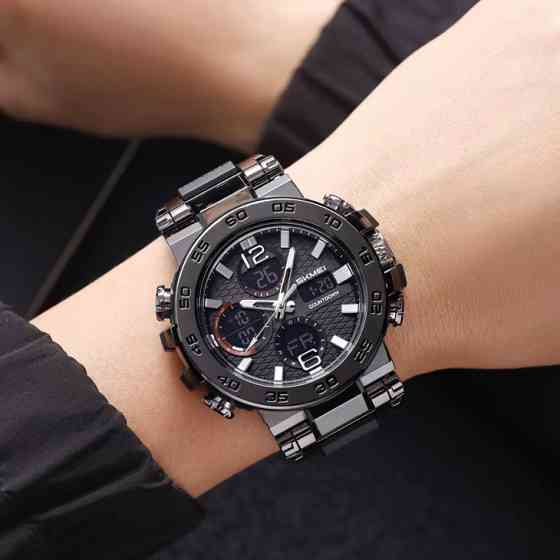 Годинник наручний чоловічий SKMEI 2499BK NB-56 Київ