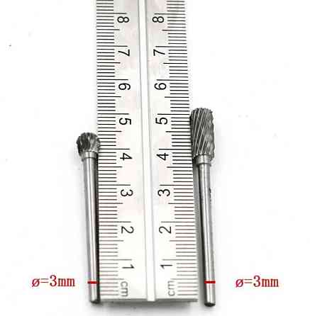 Набір борфрез по металу для гравера Dremel, 10 шт Винница