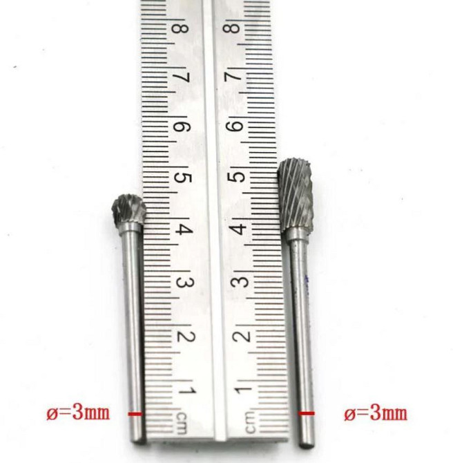 Набір борфрез по металу для гравера Dremel, 10 шт Винница - изображение 4