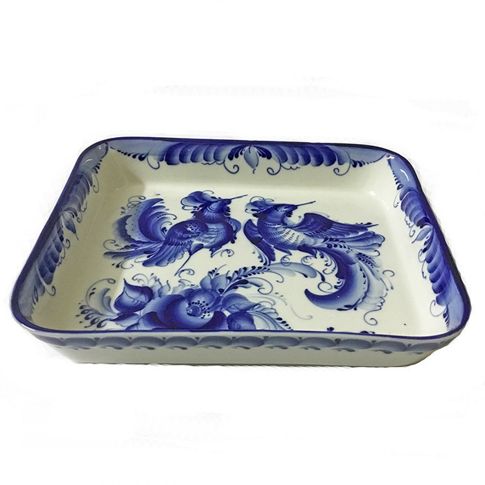 Противень керамический Гжель Киев - изображение 1