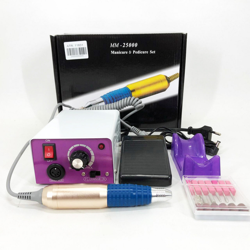 Апарат для домашнього манікюру, Портативний фрезер для манікюру, Портативний манікюрний апарат MO-39 Івано-Франківськ - фото 5