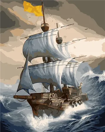 Картина за номерами на дереві 40*50 см 