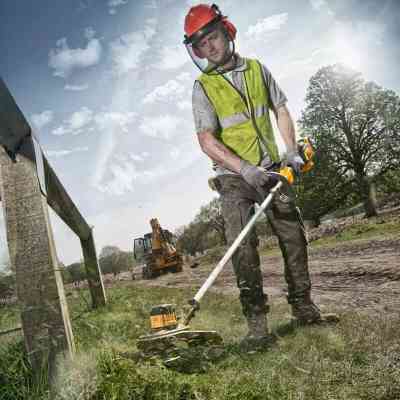 Тример садовий DeWALT 18 В, волосінь 2 мм, 36 см (без АКБ та ЗП) (DCMST561N) Вінниця