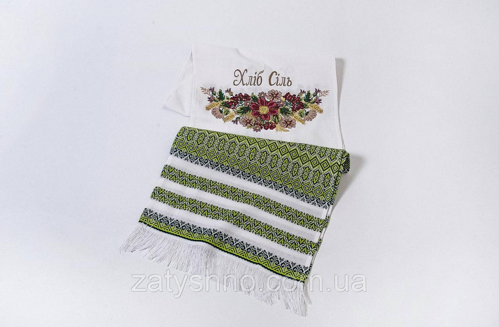 Зелений рушник під коровай Київ - фото 2