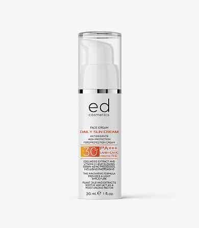 Денний сонцезахисний крем з SPF 30 DAILY SUN CREAM ED Cosmetics 30 мл Вінниця
