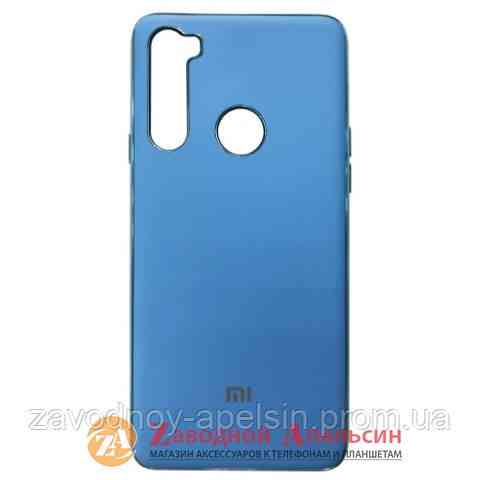 Xiaomi Redmi Note 8 матовый чехол Electroplate blue Одесса