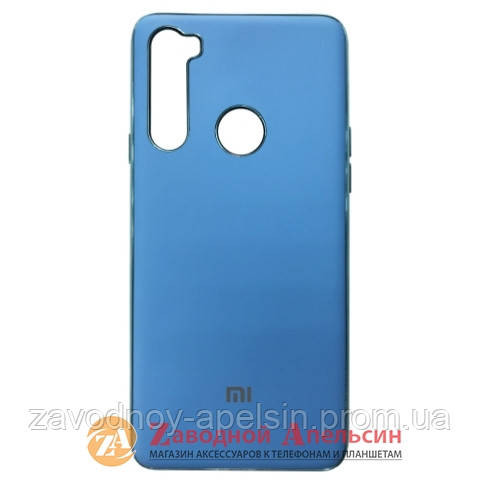 Xiaomi Redmi Note 8 матовый чехол Electroplate blue Одесса - изображение 1