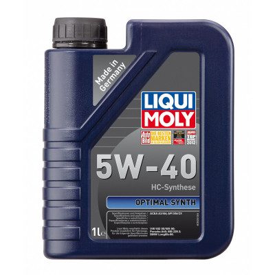 Моторна олива Liqui Moly Optimal Synth 5W-40 1л (LQ 3925) Вінниця - фото 1