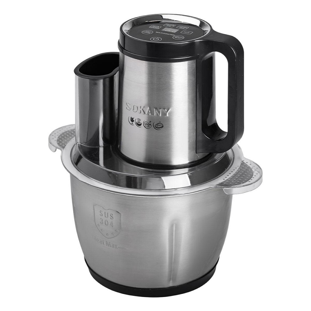 Чоппер Sokany с 6 лезвиями и чашей 2,5 л Киев - изображение 1