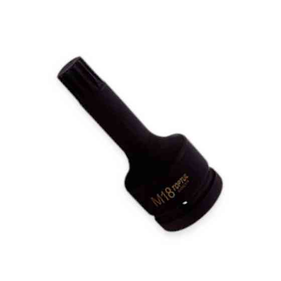 Головка - вставка SPLINE дванадцятипроменева ударна 3/4" M18 х 105 мм (зняття задньої маточини VAG) Мукачево