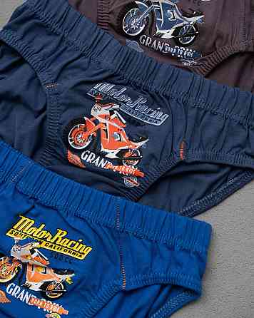 Подростковые трусы на мальчика - Motor Racing (5шт в уп) Nicoletta 30906 Киев