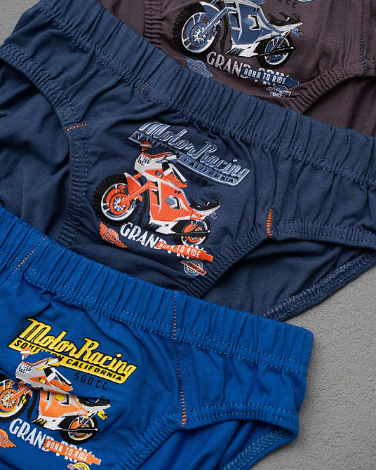 Подростковые трусы на мальчика - Motor Racing (5шт в уп) Nicoletta 30906 Киев - изображение 3