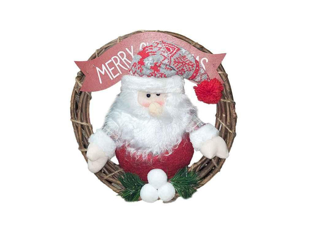 Фігурка-підвіска новорічна Santa 30.5см M17243 ТМ STENSON Solmir Київ - фото 1