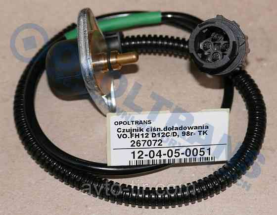 Датчик давления турбины Volvo FH12 / RVI 20374280 7420478260 7420706889 20478260 20706889 Луцк