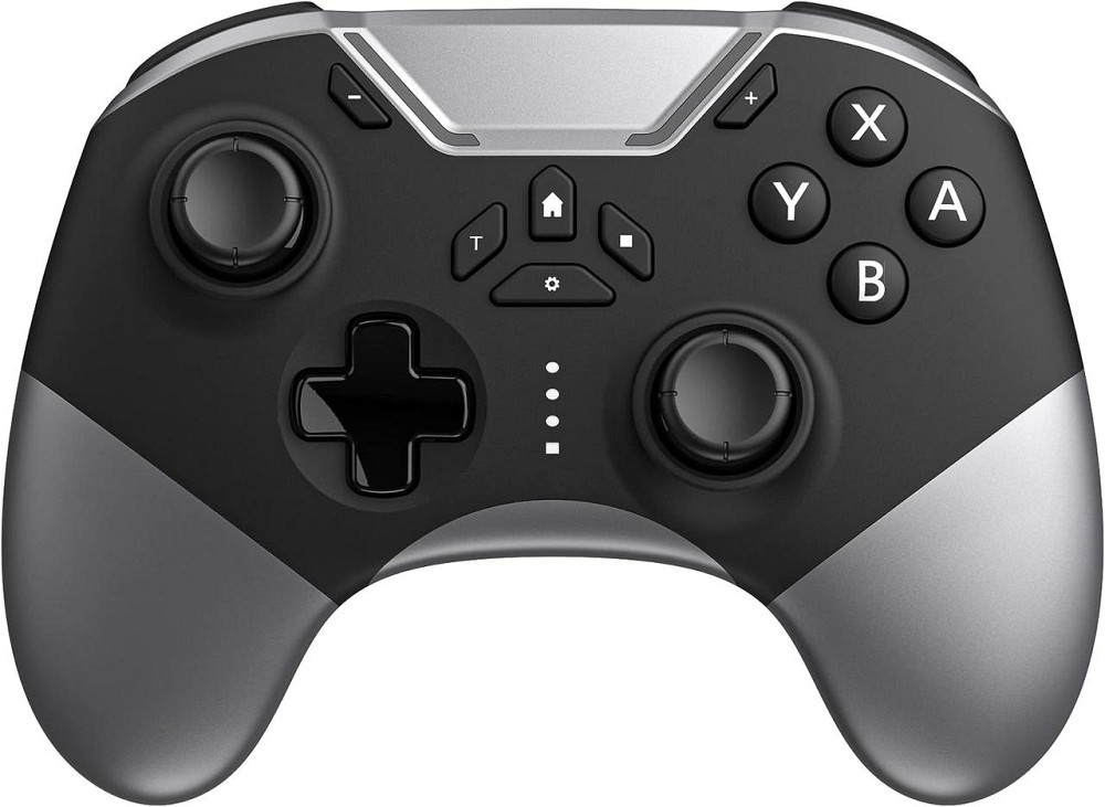 Ігровий контролер FONLAM Pro Wireless для Nintendo Switch, ПК, Android, iOS, Bluetooth-геймпад з RGB та макросами, чорний Київ - фото 13