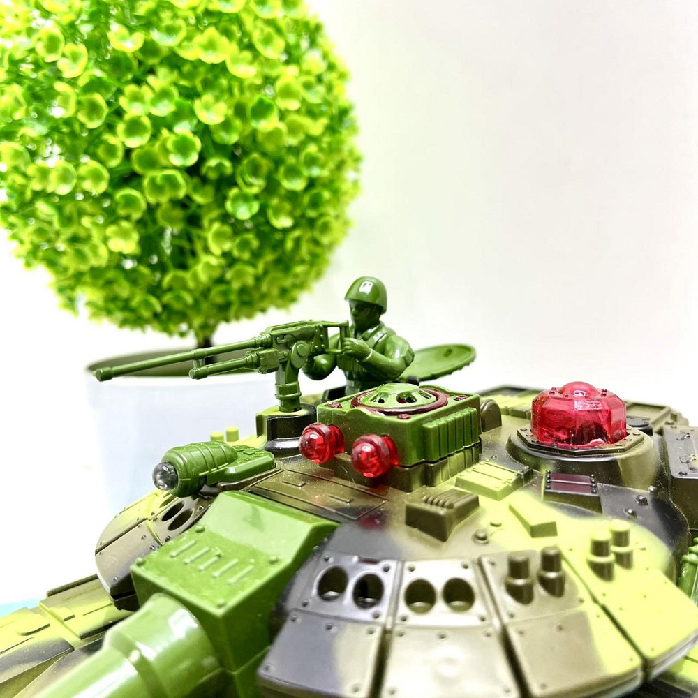 Ігровий набір 2в1 танки на радіокеруванні 31 см на акумуляторі звукові ефекти (9993-2PC) Чернігів - фото 8