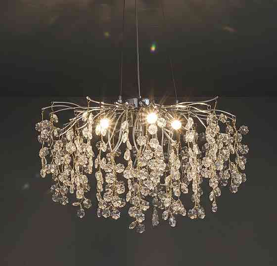 Люстра кришталева підвісна Sirius WM-7015/800 хром Коломия
