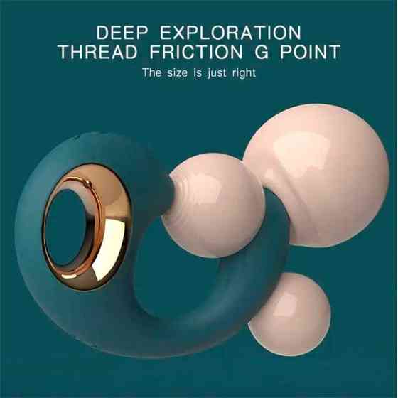 Кліторальний вакуумний вібростимулятор Dolphine Licker Vibe зелений — Вібратори Вінниця