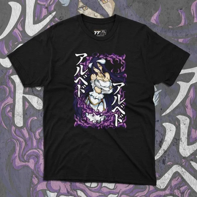 Футболка для підлітка хлопчика з принтом Overlord Albedo 3 Розмір 160 Anime10589 Дніпро - фото 1