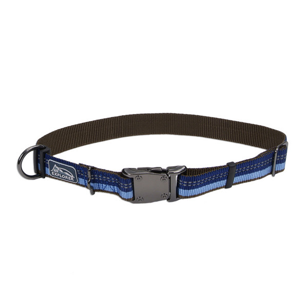 Coastal K9 Explorer Collar КОСТАЛ К9 ЕКСПЛОРЕР світловідбивний нашийник для собак, 2.5х30-46см Київ - фото 1
