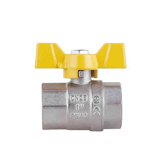 Кран кульовий Thermo Alliance Standart 1" ВР для газу (метелик) SD602NG25PN40 Київ