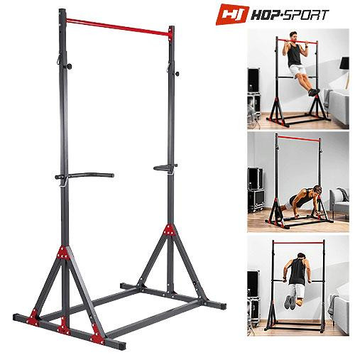 Підлоговий турнік із регульованою висотою багатофункціональний до 200 кг бруси для дому та спортзалу HS-1015K Київ - фото 1