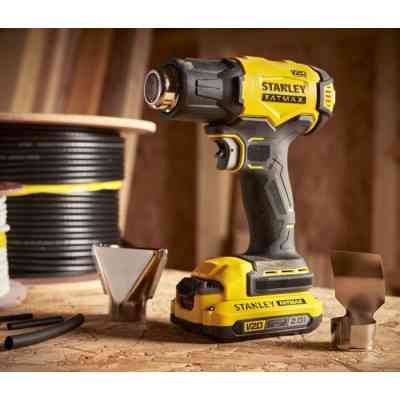 Строительный фен Stanley FatMax, Li-Ion 18В (V20), 510 °C (без АКБ и ЗУ) (SFMCE530B) Винница