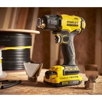 Строительный фен Stanley FatMax, Li-Ion 18В (V20), 510 °C (без АКБ и ЗУ) (SFMCE530B) Винница - изображение 5