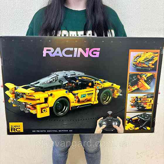 Конструктор машинка на радиоуправлении 366 деталей техник сборная модель с пультом 70004 Хмельницкий