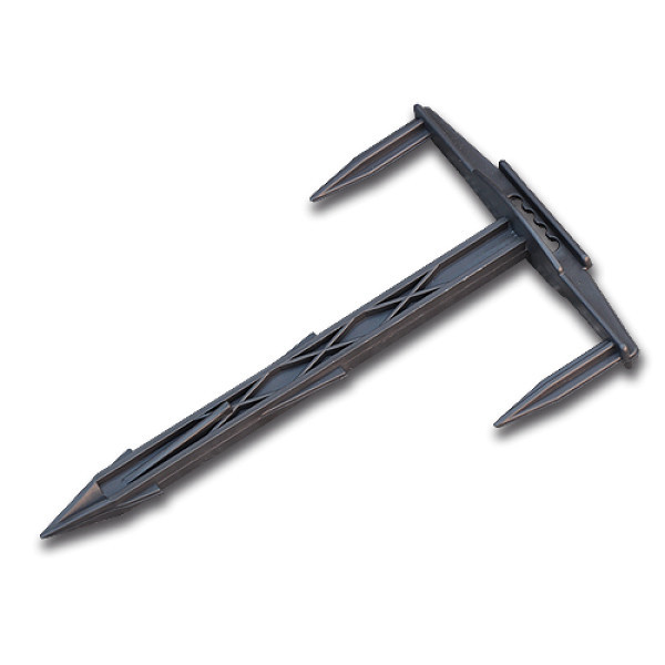 Колышки садовые для крепления агроволокна, агроткани, тента 17см большой тризуб BRADAS Польша Киев - изображение 1