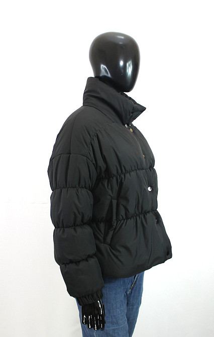 Демисезонная женская куртка Черный 50 Харьков - изображение 3